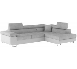 Rohová sedacia súprava ANTON, Paros 05/Soft 17 Pravá