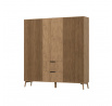 Šatní skriňa ENTSIAN 185, Dub Artisan