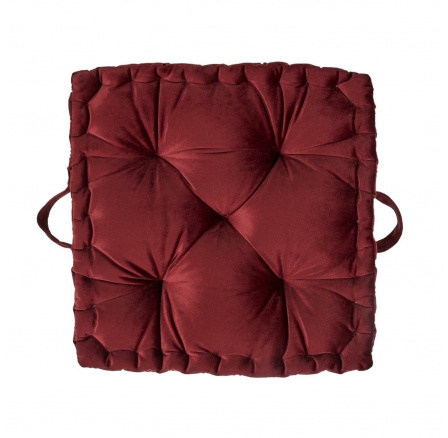 Vankúš hrubý prešívaný bordový