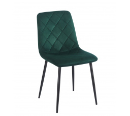 Stolička velvet - Riviera 38 zelená K6-FX (B)