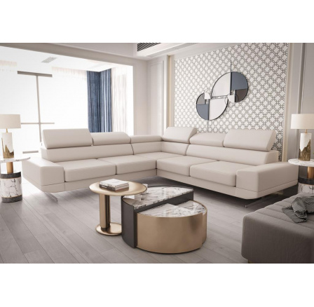 Rohová sedacia súprava MILANO MAX 270x270 cm prírodná koža - prírodná koža - voliteľná farba Rohová sedacia súprava MILANO MAX 270x270 cm prírodná koža - prírodná koža - voliteľná farba