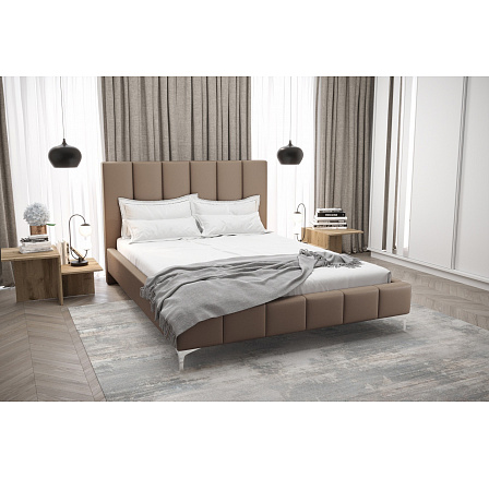 POSTEĽ LUNA PRÍRODNÁ KOŽA - 200x200 POSTEĽ LUNA PRÍRODNÁ KOŽA - 200x200