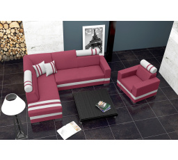 Rohová sedacia súprava R1, Inari 78 Soft 17, Ľavá