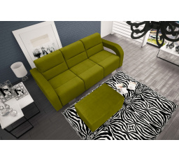 Pohovka Alza+T zelená Casablanca 2312