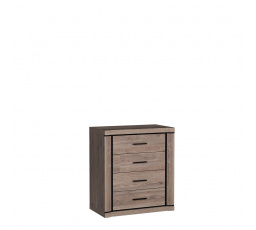 Komoda DALLAS D4 Dub trufľový