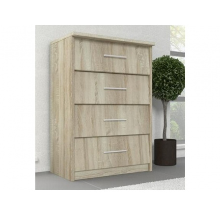 Skriňa na topánky 01 - Oak Sonoma