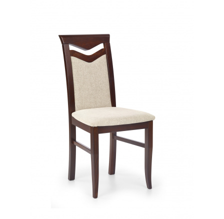 Jedálenská stolička CITRONE, tmavý orech
