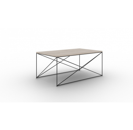 Stolík kávový Dante Biely+Sonoma