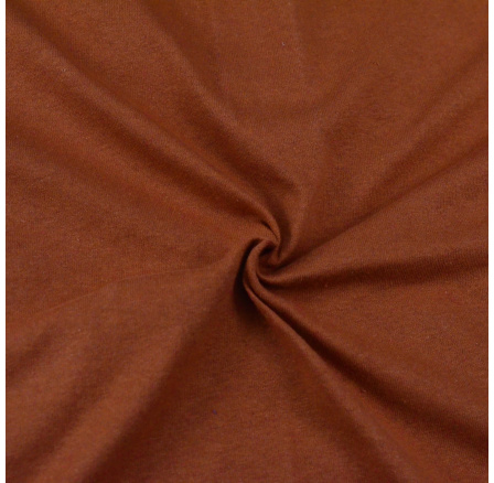 Jersey prestieradlo hnedé 100x200
