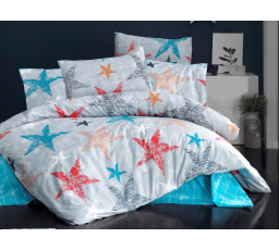 Bavlnená obliečka na vankúš Color stars 50x50