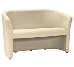 Pohovka TM-2, Krémová ekokoža EK-0/Wenge