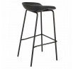 Barová stolička Grego čierna 75 cm