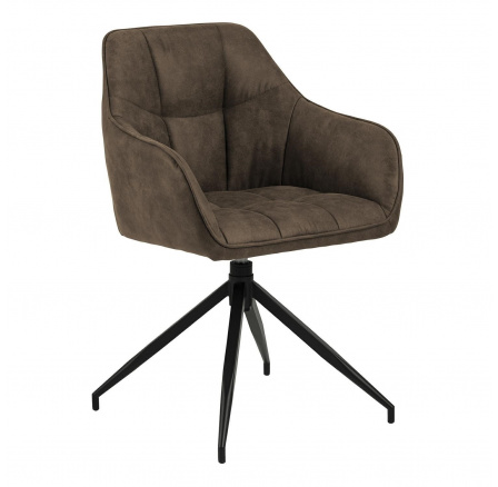 Stolička Brenda hnedá