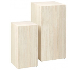 Sada 2 odkladacích stolíkov Dice béžová