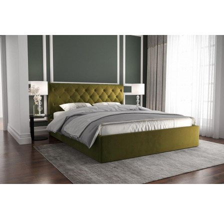 Posteľ PIER - 140x200, Kovová na plynových zdvihákoch Posteľ PIER - 140x200, Kovová na plynových zdvihákoch