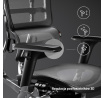 Ergonomické kancelárske herné kreslo V Master čierno-sivé
