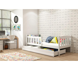 Posteľ Kuba 90x200 biela