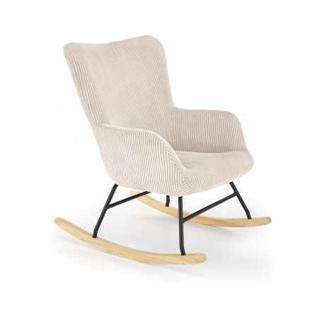 Hojdacie kreslo BELMIRO, Krémová