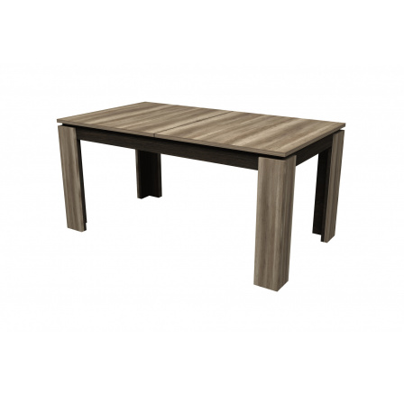 CATANIA (VYT03) - Jedálenský stôl rozkladací vidiecky sivý dub / dub niagara (VOYAGE) (W) (K150-Z)