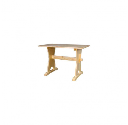 NATALIE č. 103 (ST103-110/75) - Jedálenský stôl 110x75 - prírodná borovica - masív (DRA) (K150-E)