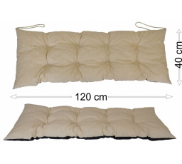 Podsedák 120x40 svetlo béžový melír