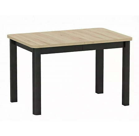 STÔL OSKAR DĽB ARTISAN / ČIERNY 120(200)x80 STÔL OSKAR DĽB ARTISAN / ČIERNY 120(200)x80