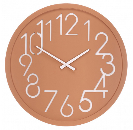 Hodiny nástěnné - pr. 60 cm, MDF, krémové Hodiny nástěnné - pr. 60 cm, MDF, krémové