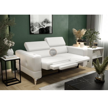 Sofa TOSCANIA II, relax 185 cm - biela eko koža Sofa TOSCANIA II, relax 185 cm - biela eko koža