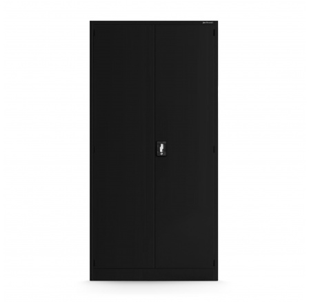 Dielenská skriňa DAREK, 920 x 1850 x 500 mm, All Black: čierna Dielenská skriňa DAREK, 920 x 1850 x 500 mm, All Black: čierna