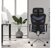 Ergonomické kancelárske herné kreslo Commander Čierno-modré