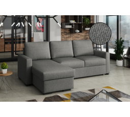 Rohová sedacia súprava Tomáš UNI sivá