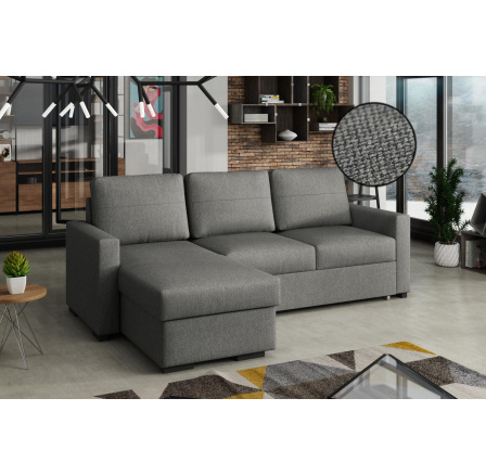 Rohová sedacia súprava Tomáš UNI sivá