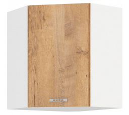 Kuchynská horná skrinka SALLY 58x58-GN-72-1F, Dub lefkas