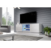 TV komoda QIU 160, Biela lesklá