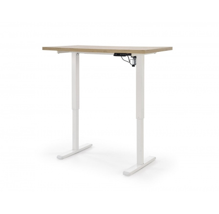 Písací stôl B/54, dub artisan/biely