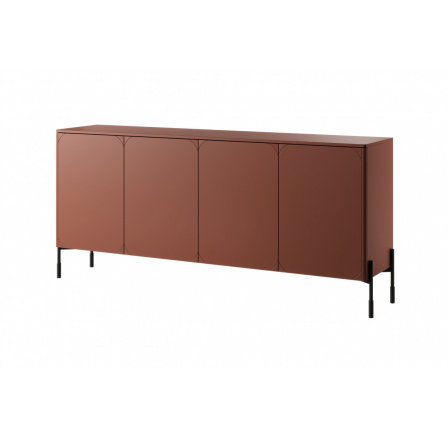 Komoda SONATIA 200 4D, Burgund Komoda SONATIA 200 4D, Burgund