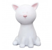 Lampička Cat Night biela