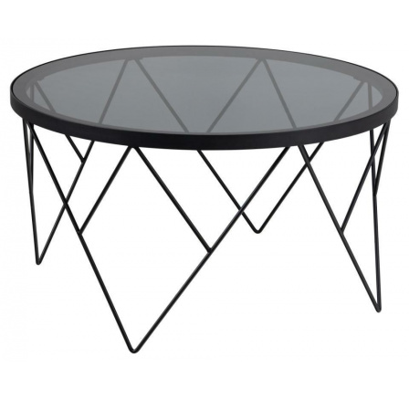 Konferenčný stolík Halstow čierny