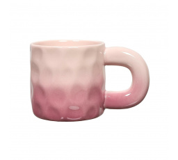 Hrnček Chubby ružový 330ml