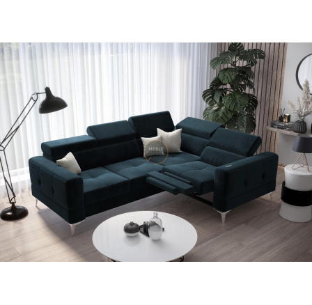 Rohová sedacia súprava TOSCANIA, relax s funkciou spania 185x250 - voliteľný odtieň - pravá Rohová sedacia súprava TOSCANIA, relax s funkciou spania 185x250 - voliteľný odtieň - pravá