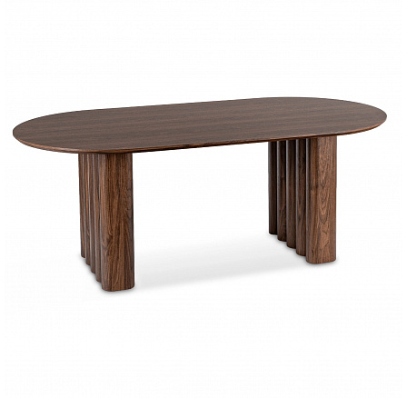 Stôl DARIO Oválny 200 cm Orech