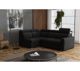 Sedacia súprava Petrit VI ľavá Kronos čierna