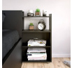 Čelo postele SIMPLICITY 134, Čierny mat