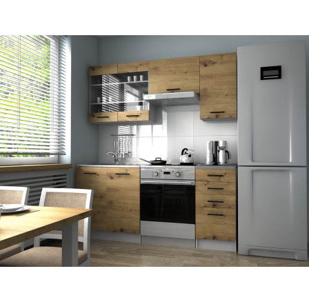 Kuchynská linka Pamis 180/120 dub artisan