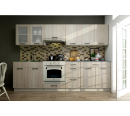 Kuchynská linka Moneta 260 dub sonoma/bolonia