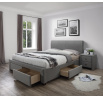Posteľ MODENA 160, sivá