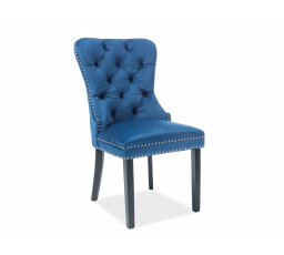 Jedálenská stolička AUGUST blue Velvet Bluvel 86