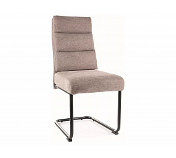 Jedálenská stolička BERRY, Brego Béžová 34/Čierna