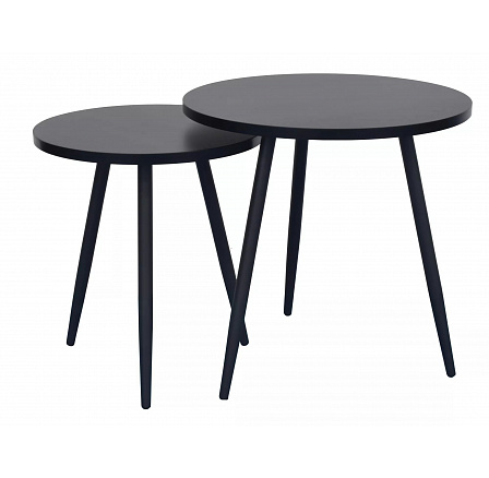 Sada konferenčných stolíkov CLEO, čierna