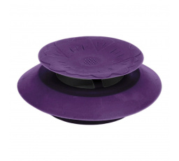 Silikónová zátka do drezu fialová